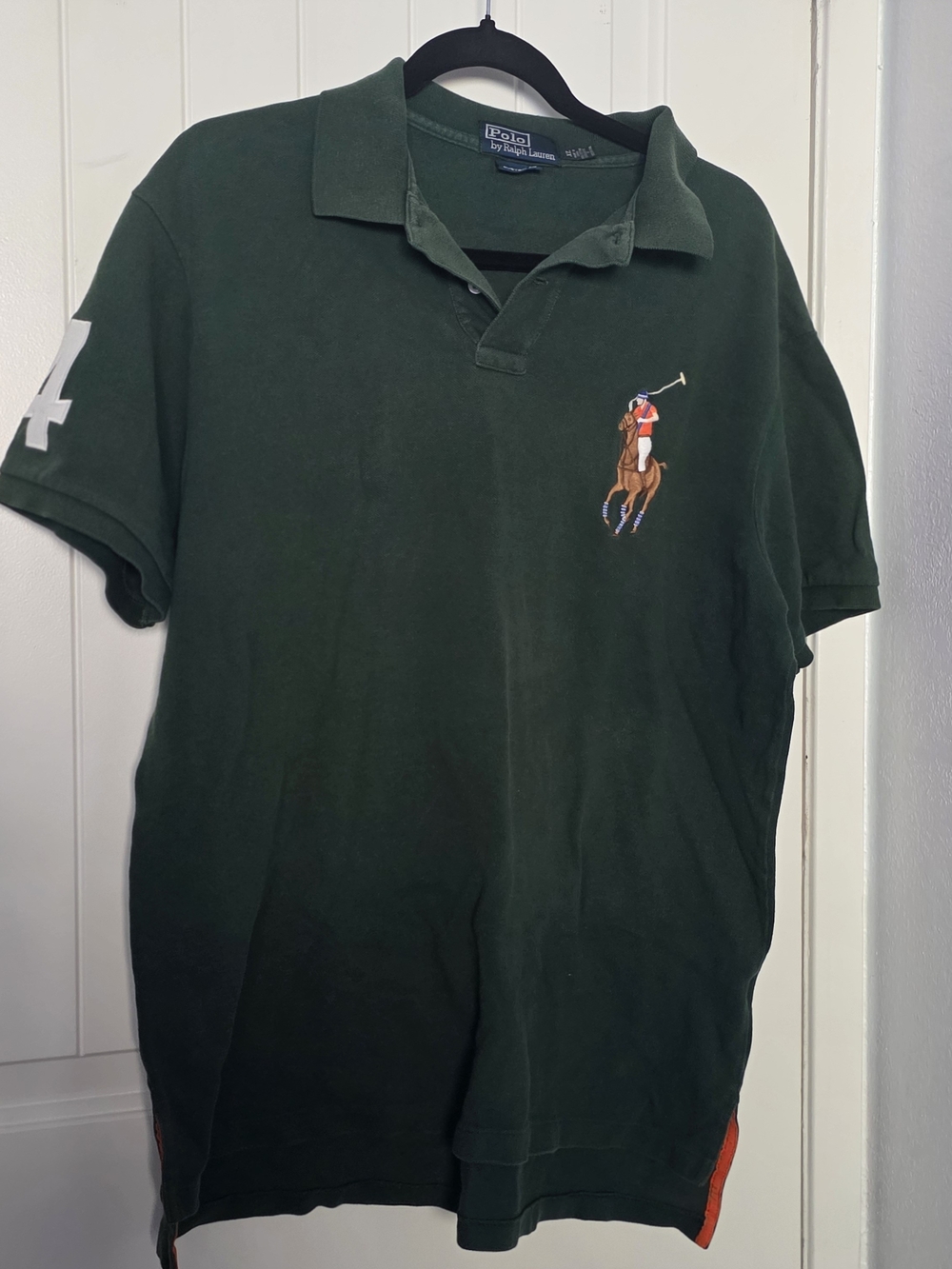 Ralph Lauren Men's Forest Green Polo with Embroidered Pony